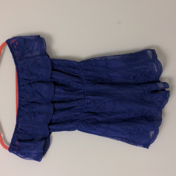 Altar'd state blue lace romper, size S.🌷 - Picture 10 of 12